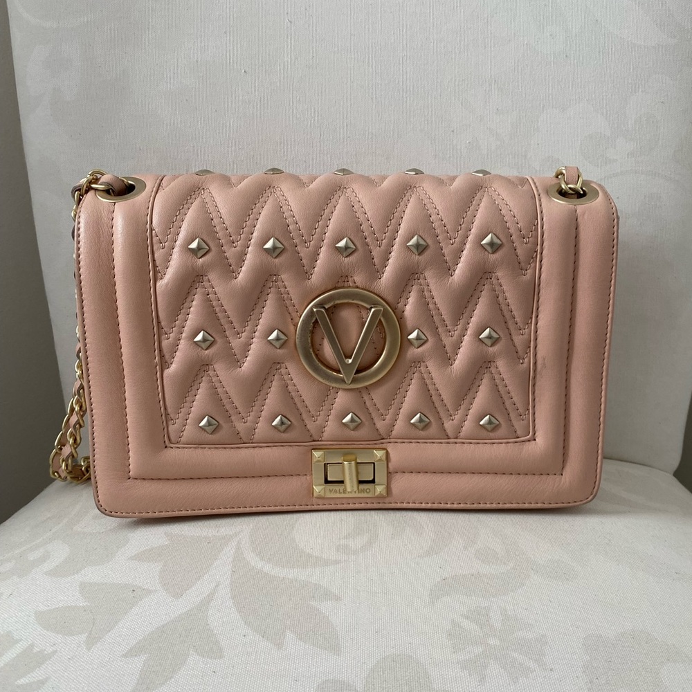 Valentino by Mario Valentino studded shoulder bag